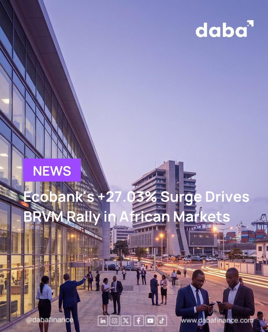 Market Mania: Ecobank's Stunning 27% Surge Fuels BRVM Rally