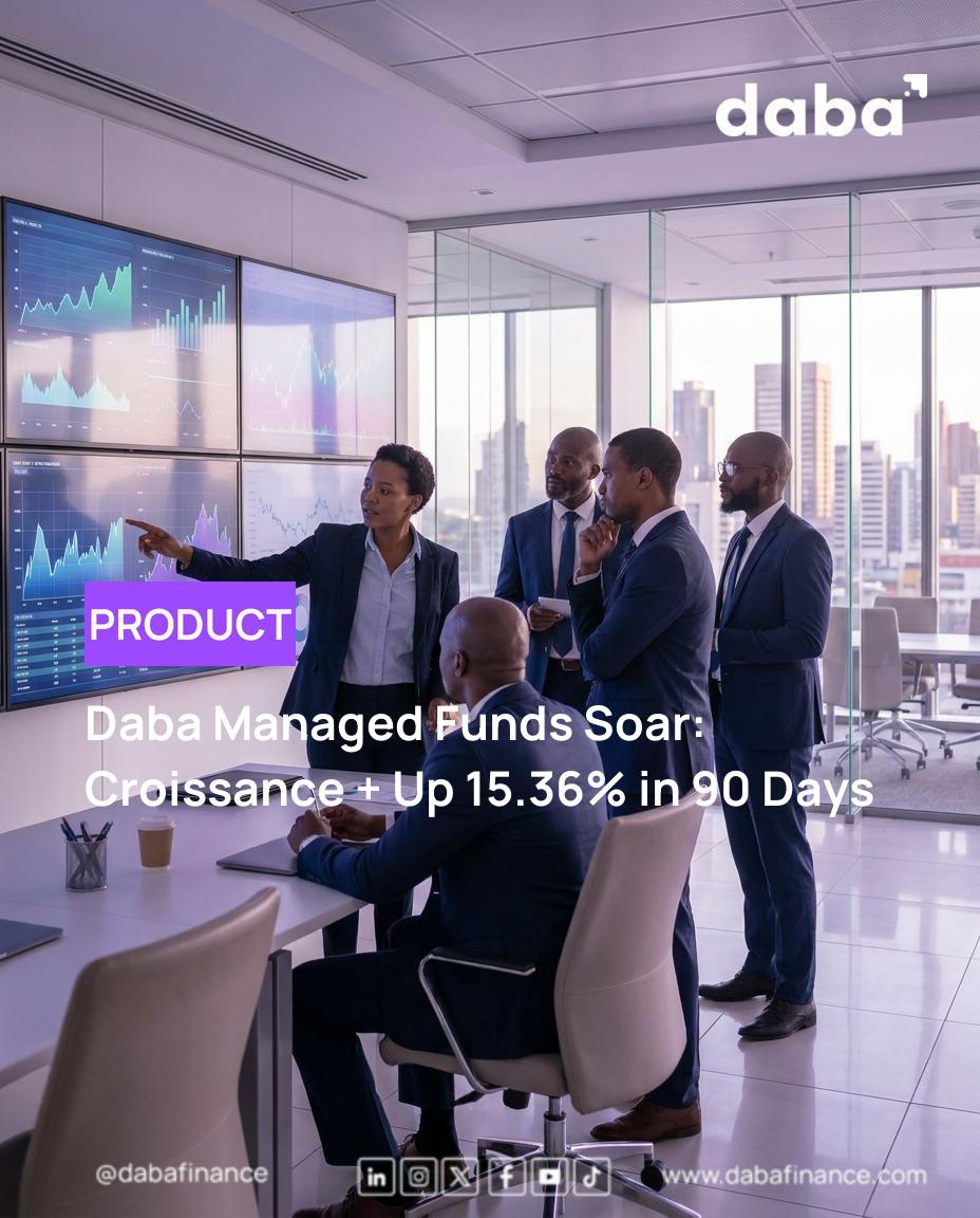 Startup Success: Daba's Croissance Fund Rockets 15.36% in Just 90 Days!